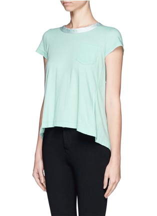 Front View - Click To Enlarge - SACAI LUCK - Inverted pleat top