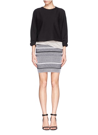 Figure View - Click To Enlarge - T BY ALEXANDER WANG - Dolman sleeve sweatshirt