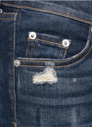 Detail View - Click To Enlarge - RAG & BONE - Ripped skinny jeans