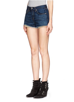 Front View - Click To Enlarge - RAG & BONE - High rise mila cut-off shorts