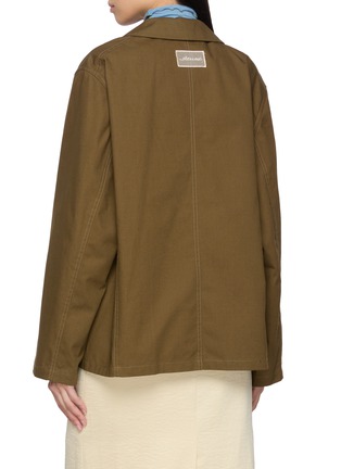 Back View - Click To Enlarge - SIENNE - Ryo Double Breasted Jacket