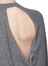 Detail View - Click To Enlarge - ALEXANDER WANG - Sheer back sweater