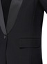 Detail View - Click To Enlarge - ALEXANDER WANG - Satin shawl lapel tuxedo jacket
