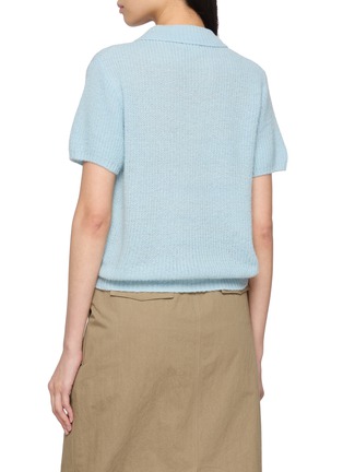 Back View - Click To Enlarge - SIENNE - Bach Pocket Knit Polo Top