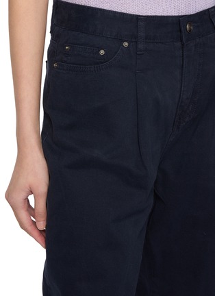  - SIENNE - Curved Leg Garment Dyed Pants