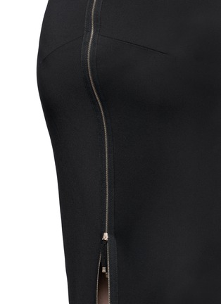Detail View - Click To Enlarge - VICTORIA BECKHAM - Cropped bandeau top dress