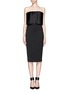 Main View - Click To Enlarge - VICTORIA BECKHAM - Cropped bandeau top dress