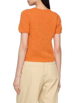 Back View - Click To Enlarge - SIENNE - Philosophy Short Sleeve Knit Top