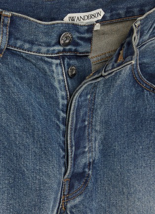  - JW ANDERSON - Straight Leg Selvedge Cotton Denim Jeans