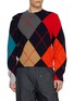 JW ANDERSON X Pringle Argyle Wool Sweater