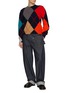 Figure View - Click To Enlarge - JW ANDERSON - X Pringle Argyle Wool Sweater