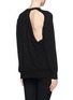 Back View - Click To Enlarge - ALEXANDER WANG - Sheer back sweater
