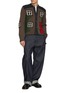Figure View - Click To Enlarge - JW ANDERSON - House Merino Wool Polo Cardigan