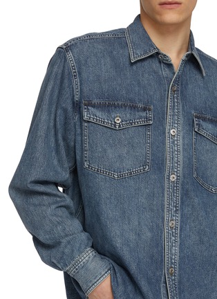  - JW ANDERSON - Medium Wash Lightweight Denim Shirt
