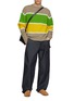 Figure View - Click To Enlarge - JW ANDERSON - Crewneck Striped Wool Knit Sweater