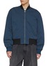 JW ANDERSON Contrast Collar Cotton Twill Bomber Jacket