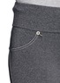 Detail View - Click To Enlarge - HU-NU - 7/8 contrast stitch leggings