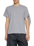 JW ANDERSON Knotted Sleeve Cotton T-Shirt