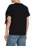 Back View - Click To Enlarge - JW ANDERSON - Sleeve Knot Cotton T-shirt