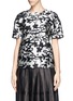 Main View - Click To Enlarge - LANVIN - Abstract floral jacquard top