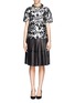 Figure View - Click To Enlarge - LANVIN - Abstract floral jacquard top