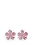 Main View - Click To Enlarge - CZ BY KENNETH JAY LANE - Cubic zirconia floral earrings