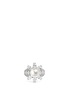 Main View - Click To Enlarge - CZ BY KENNETH JAY LANE - Floral faux pearl cubic zirconia ring