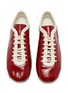 Figure View - Click To Enlarge - DRIES VAN NOTEN - Leather Ballerina Sneakers
