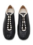 Detail View - Click To Enlarge - DRIES VAN NOTEN - Leather Ballerina Sneakers