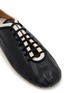 Detail View - Click To Enlarge - DRIES VAN NOTEN - Leather Ballerina Sneakers