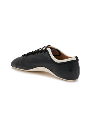  - DRIES VAN NOTEN - Leather Ballerina Sneakers