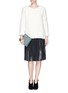 Figure View - Click To Enlarge - CHLOÉ - Classic leather clutch