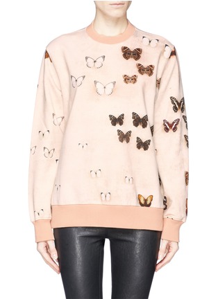 Main View - Click To Enlarge - GIVENCHY - Butterfly print cotton sweatshirt