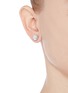 Figure View - Click To Enlarge - CZ BY KENNETH JAY LANE - Round cut cubic zirconia stud earrings