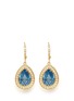 Main View - Click To Enlarge - CZ BY KENNETH JAY LANE - 'Pego' cubic zirconia pavé teardrop earrings