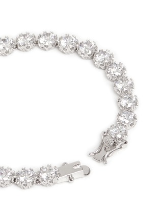 Detail View - Click To Enlarge - CZ BY KENNETH JAY LANE - Crystal zirconia tennis bracelet