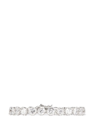 Main View - Click To Enlarge - CZ BY KENNETH JAY LANE - Crystal zirconia tennis bracelet