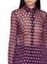 - DRIES VAN NOTEN - Cloudy Polka Dot Sheer Shirt