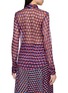 Back View - Click To Enlarge - DRIES VAN NOTEN - Cloudy Polka Dot Sheer Shirt