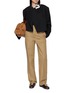 Figure View - Click To Enlarge - DRIES VAN NOTEN - Bosea Embroidered Cropped Wrap Blazer