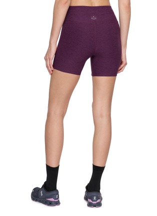 Back View - Click To Enlarge - BEYOND YOGA - Spacedye At Your Leisure 5" Biker Shorts