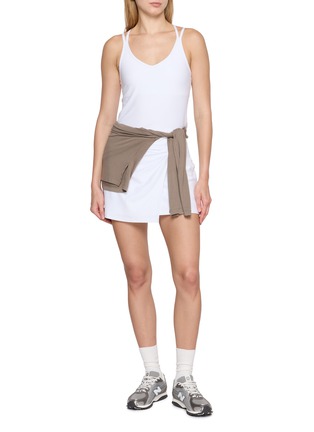 Figure View - Click To Enlarge - BEYOND YOGA - Midweight Spacedye™ Overlap Skirt