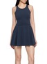 BEYOND YOGA Ace Cross-Back Pleated Active Mini Dress