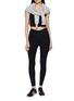 Figure View - Click To Enlarge - BEYOND YOGA - Spacedye Centered High Waist Midi Legging