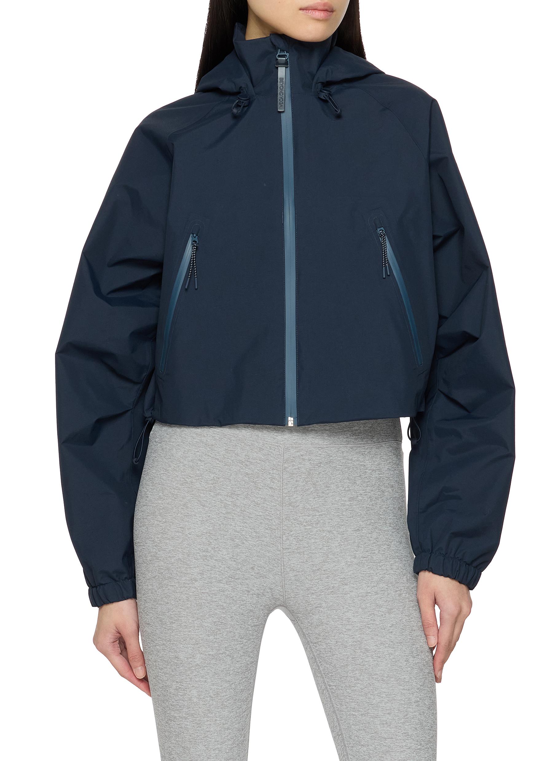 BEYOND YOGA | Rain Or Shine Adjustable Hooded Jacket | Women