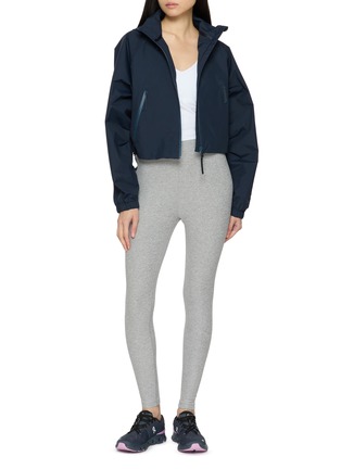 Figure View - Click To Enlarge - BEYOND YOGA - Rain Or Shine Adjustable Hooded Jacket