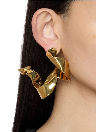 Front View - Click To Enlarge - DRIES VAN NOTEN - Twist Earrings