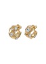 DRIES VAN NOTEN Embellished Crystal Stud Earrings