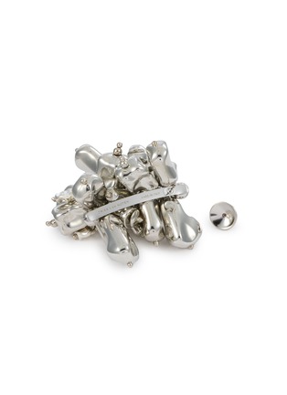 Detail View - Click To Enlarge - DRIES VAN NOTEN - Embroidered Beaded Earrings