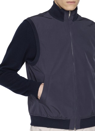  - BRUNELLO CUCINELLI - Full Zip Stand Collar Vest